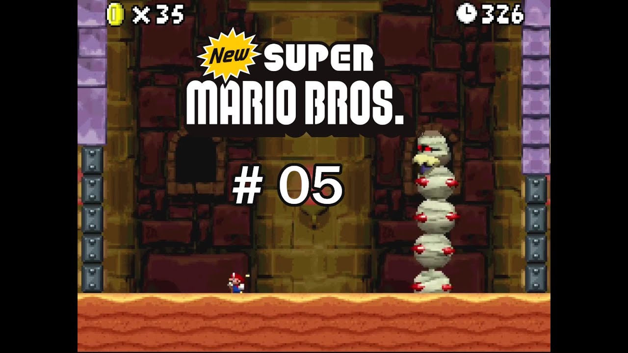 New Super Mario Bros DS 🍄 # 05 Der Geheime Weg zu Welt 4 🍄 Let's Play
