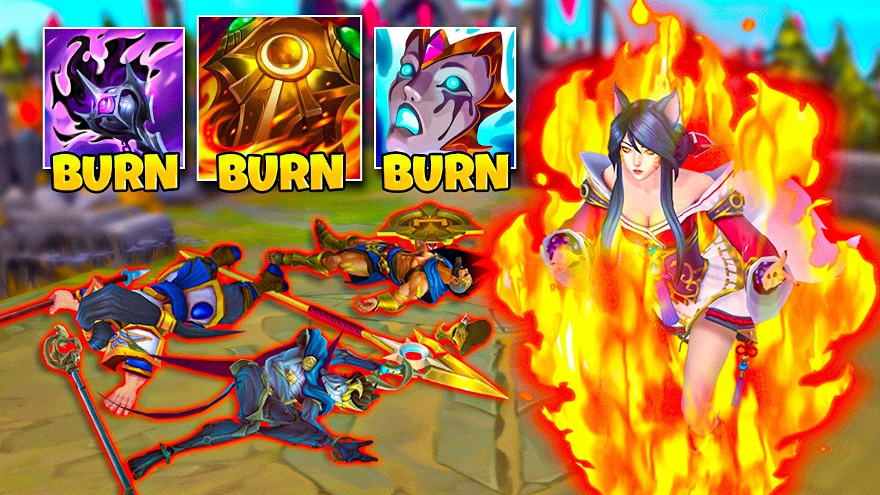 Triple Burn Ahri Will MELT EVERYONE ON SIGHT