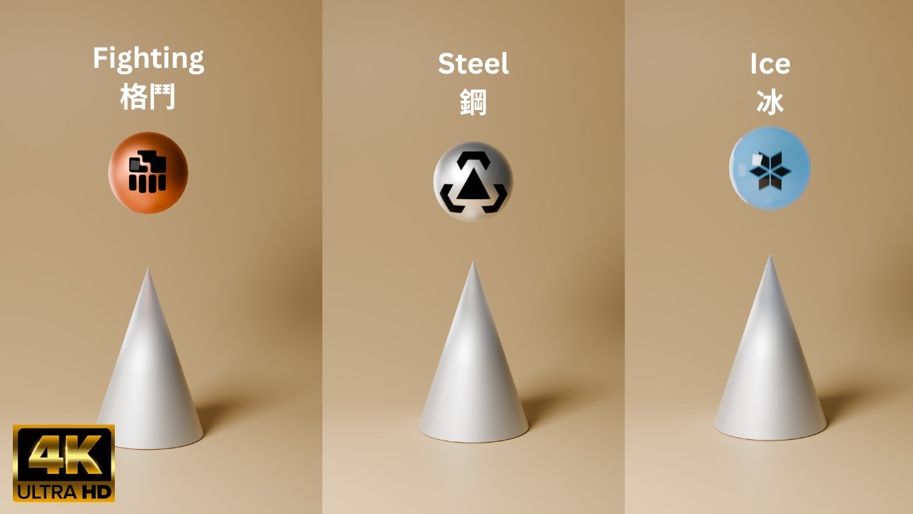 [4k] Satisfying Pok&eacute;mon Energy Type Simulations!