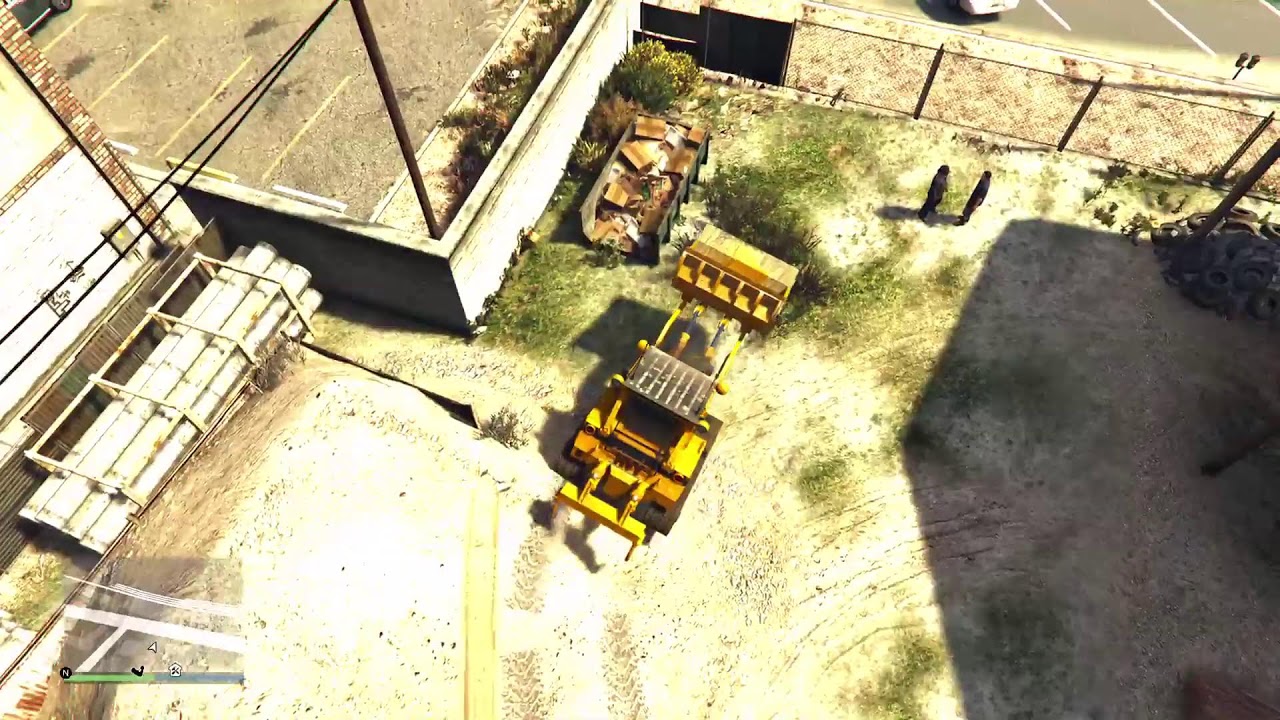 GTA 5.Online. Savage. Yard.Towing.