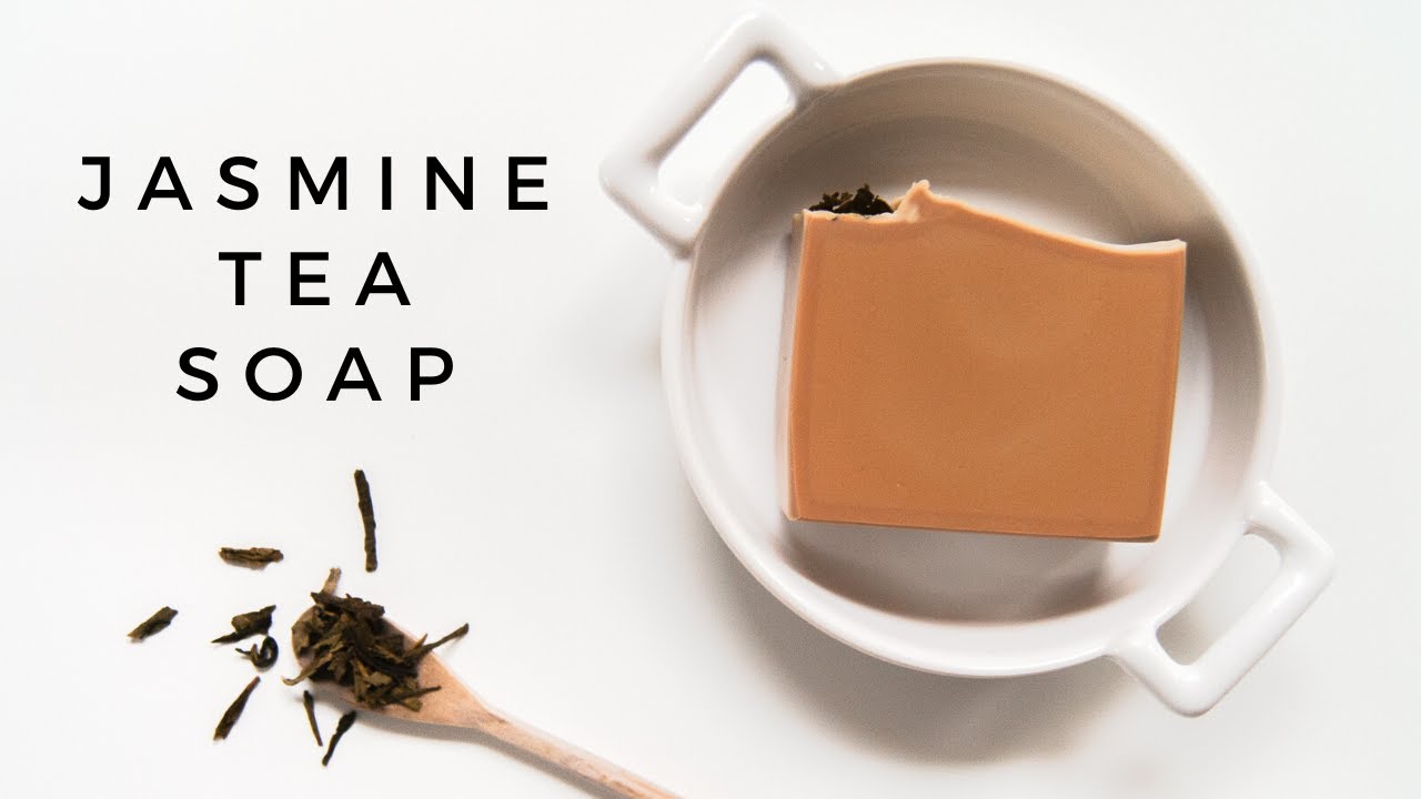 Green Tea Soap Making