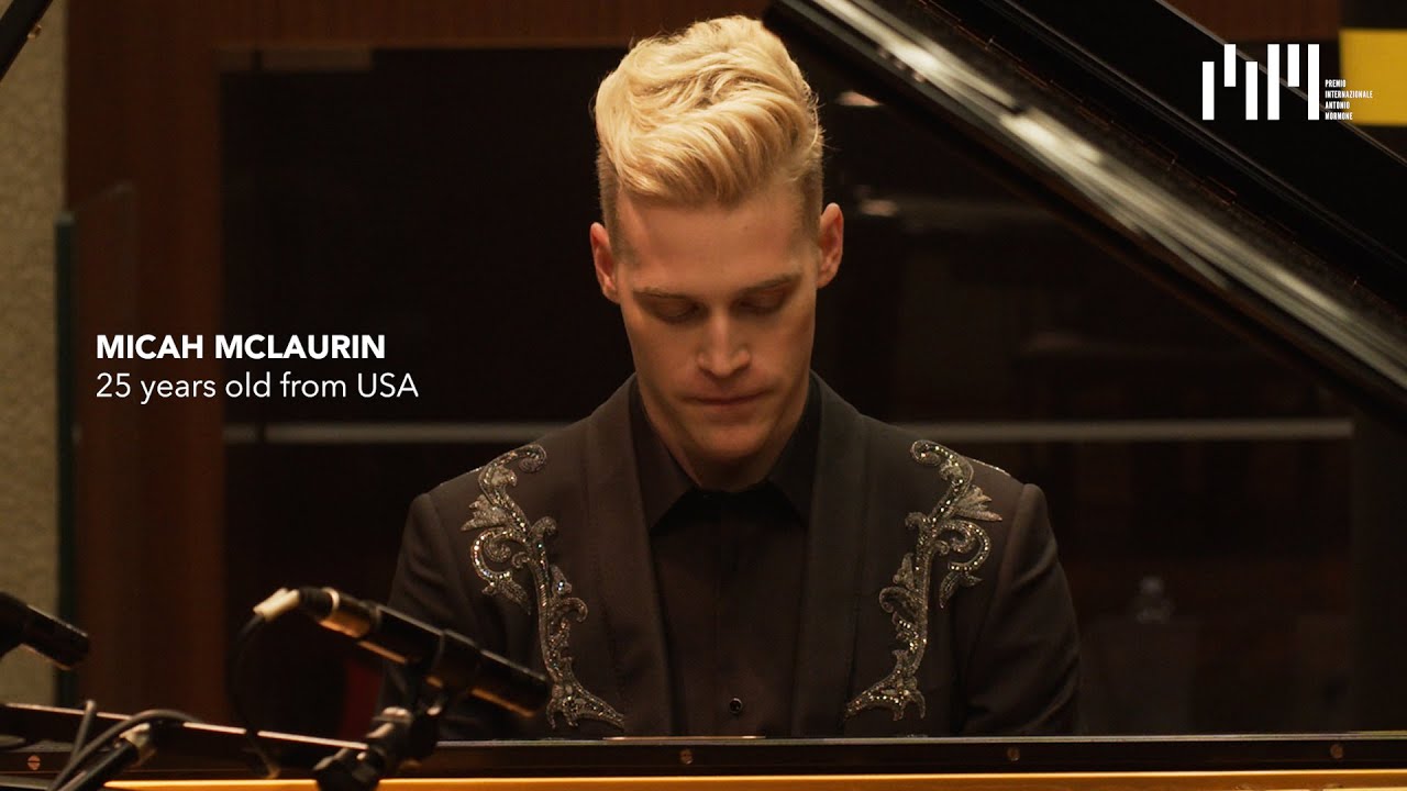Semifinalist Micah McLaurin at Auditorium Gaber - Liszt, Chopin