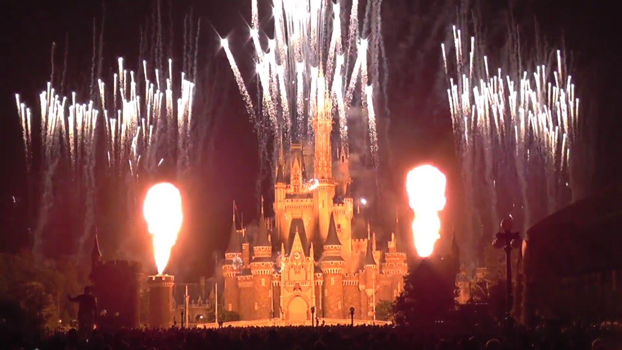 2016年1月東京ディズニーランド ワンス・アポン・ア・タイム ワールドバザール階段付近より固定アングルで Once Upon a Time Tokyo disney land HC-V520M