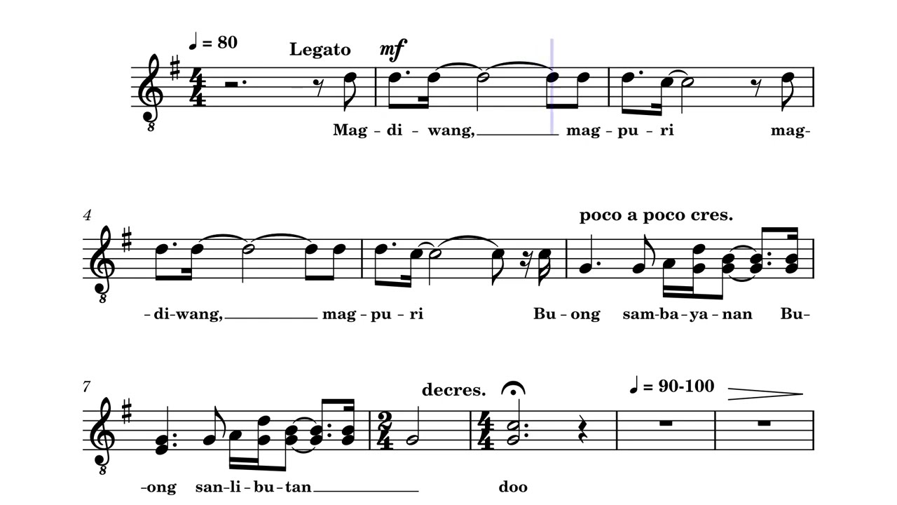 Magdiwang, Magpuri! (Tenor Audio Guide) – Jay-EL B. Viteño