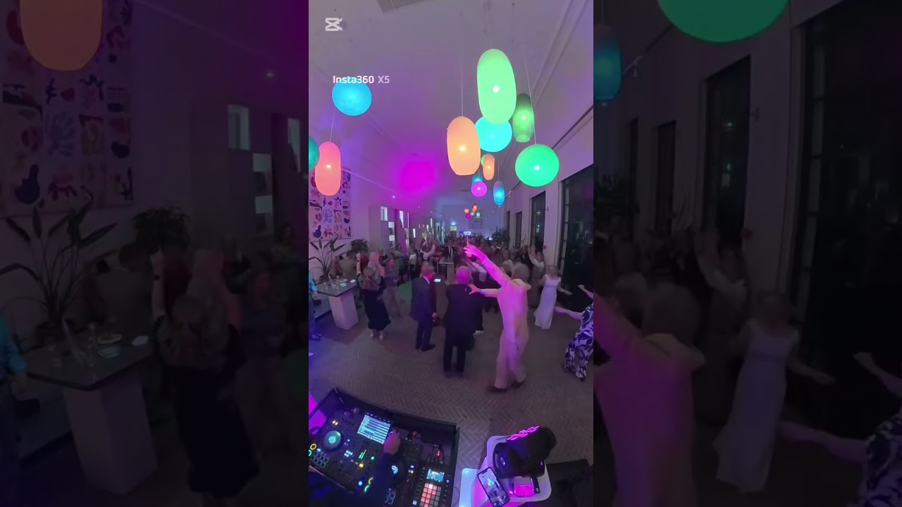 DJ bruiloftsfeest in de Oranjerie Rosendeal