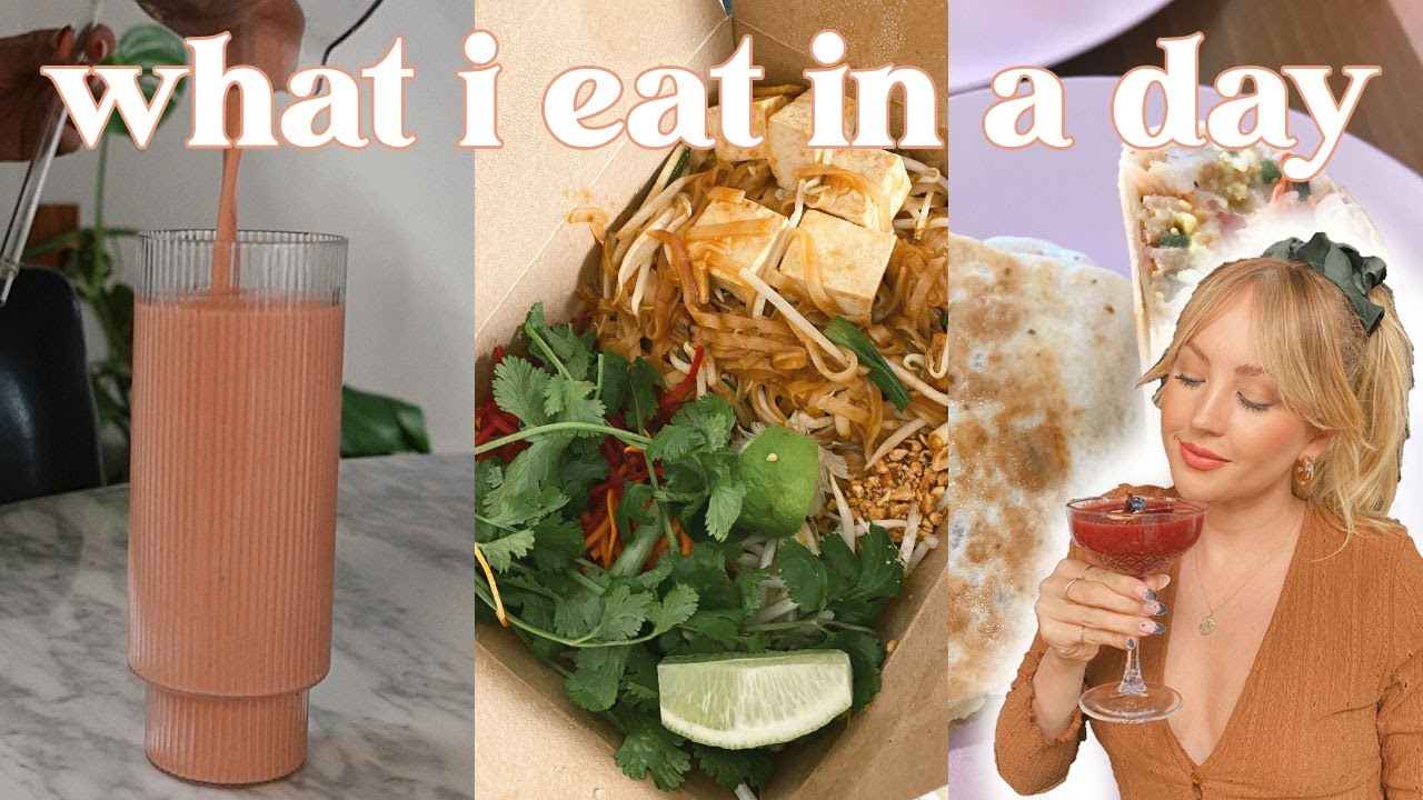 WHAT I EAT IN A DAY (vegan + vitamins)