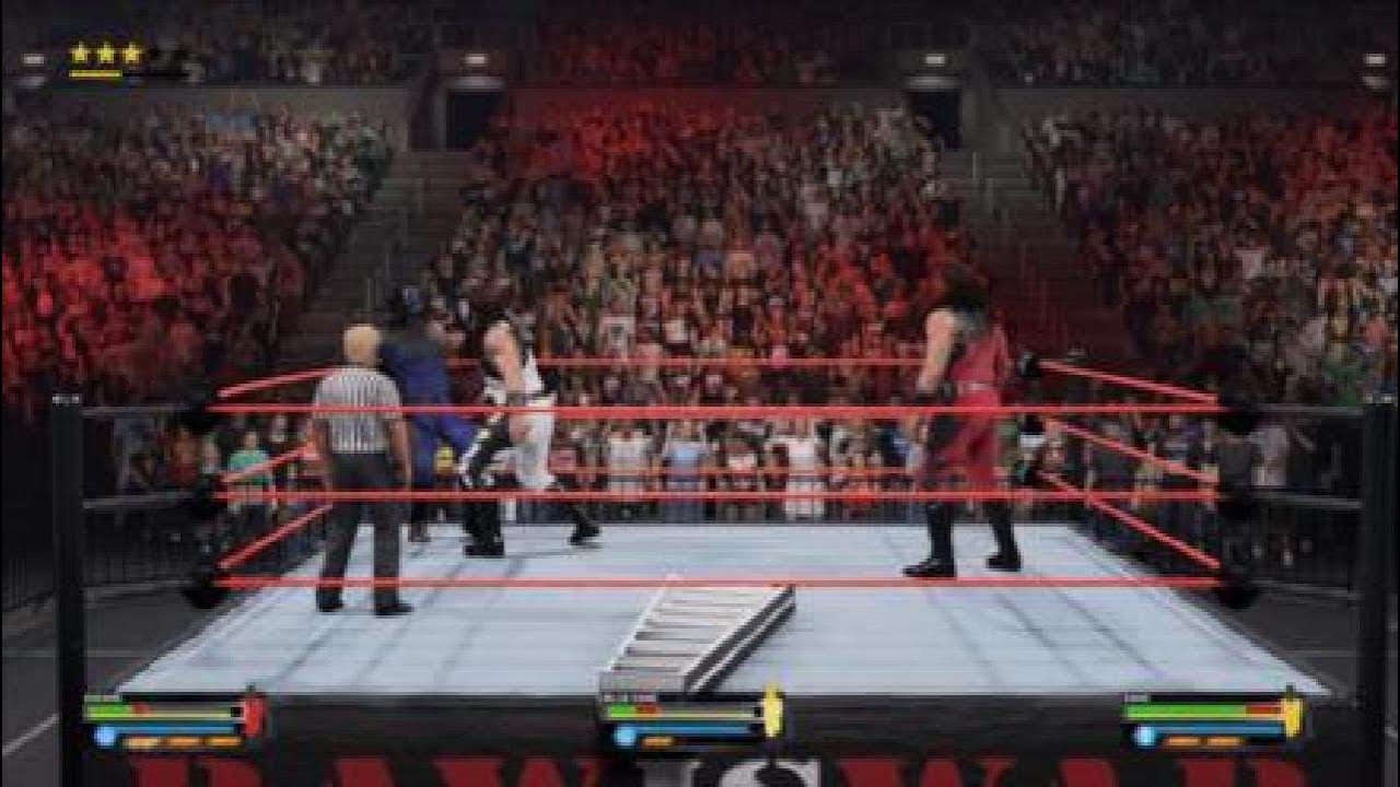 WWE 2K25 KANE VS BLUE KANE VS KOKANE WWF CHAMPIONSHIP