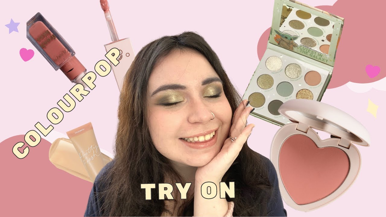 Colourpop try on GRWM! Full face of NEW (for me)