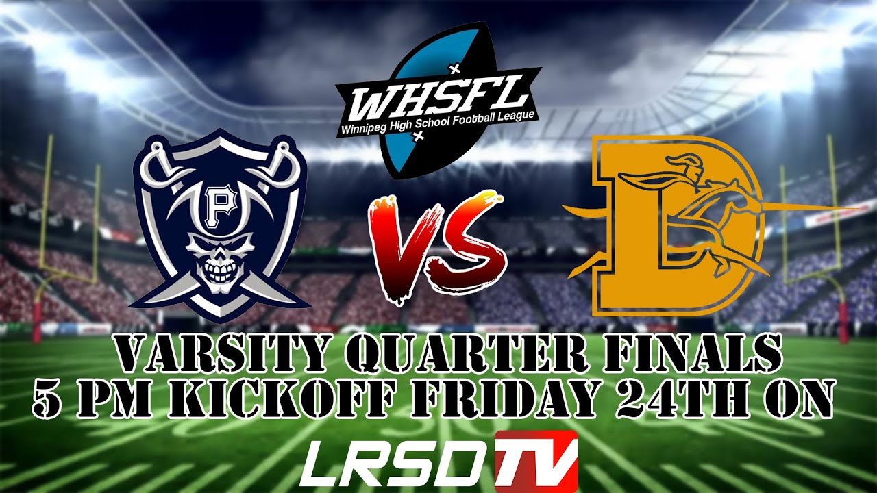 WHSFL - VARSITY - OCT 24TH, 2025 - GRANT PARK PIRATES VS. DAKOTA COLLIEGATE - 5:00 PM