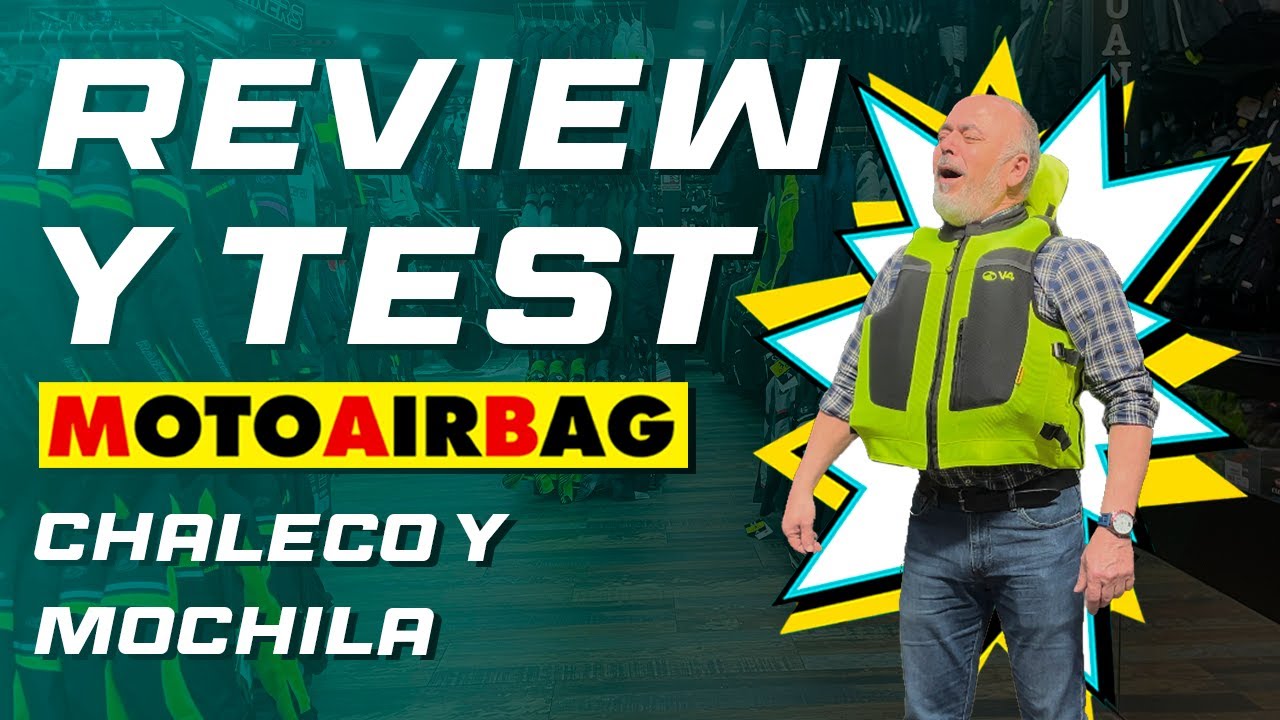 EL CHALECO AIRBAG CON MAS VOLUMEN DE INFLADO | MOTOS GARRIDO 🏍