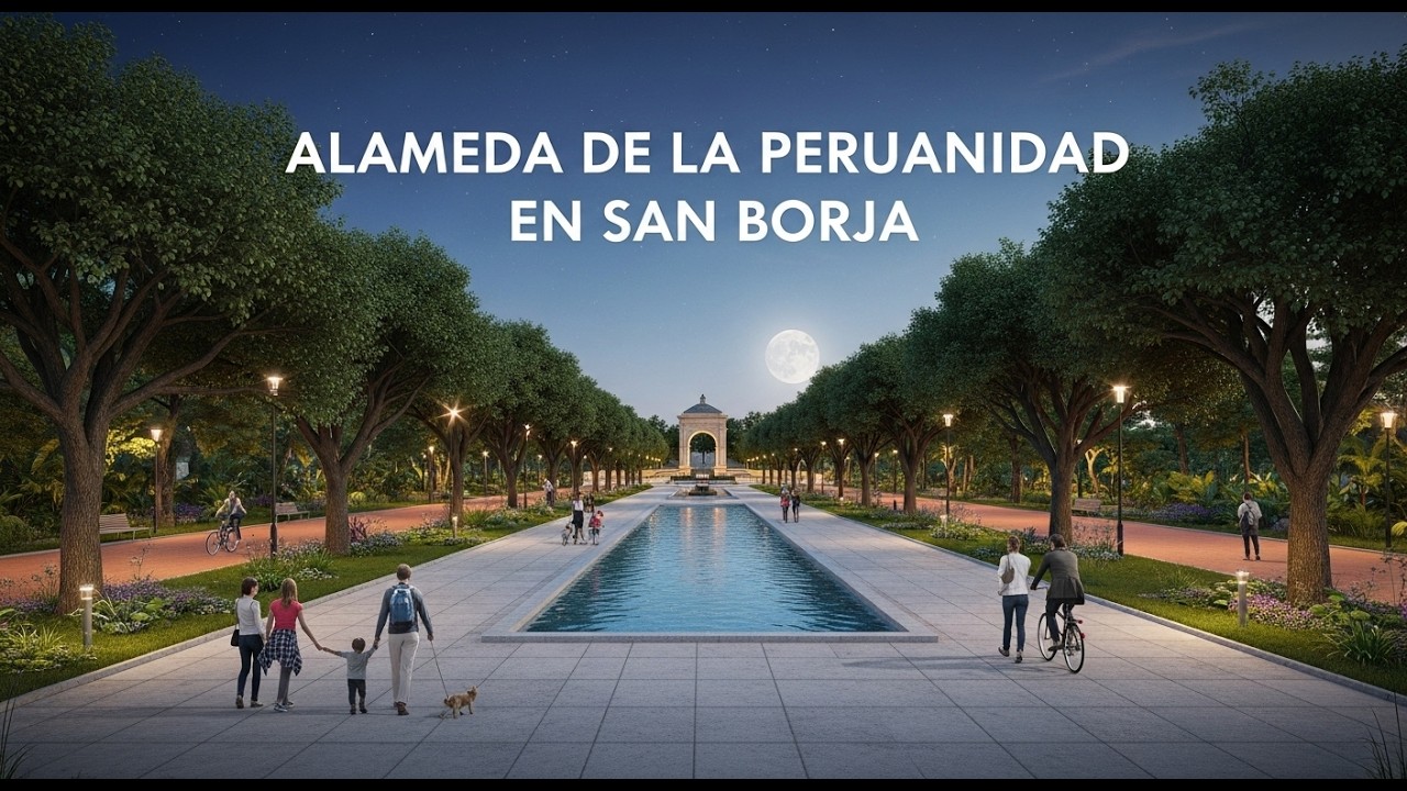 Alameda de la Peruanidad ¡ERA JUSTO Y NECESARIO! #peru #lima #dji #grupomarcks #sanborja