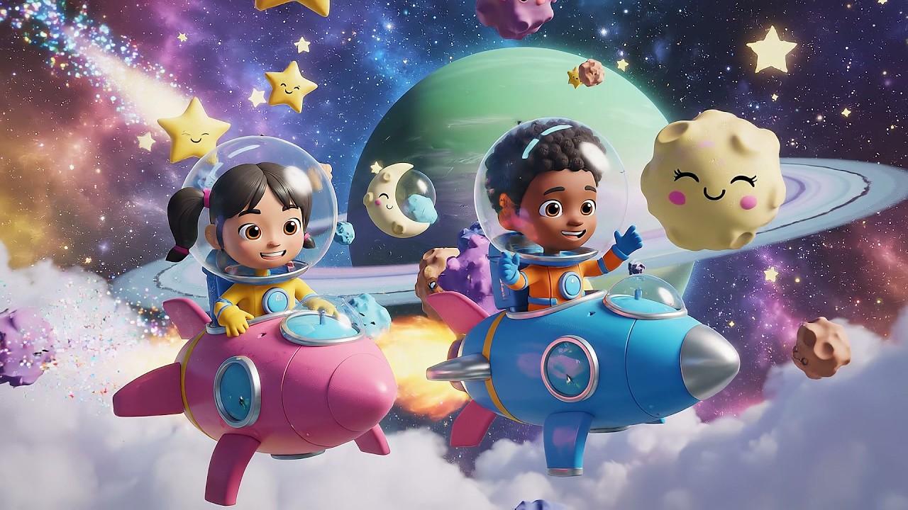 Estrellita, ¿Dónde Estás? Misión de Exploración Espacial | Rimas Infantiles y Viaje a las Estrellas