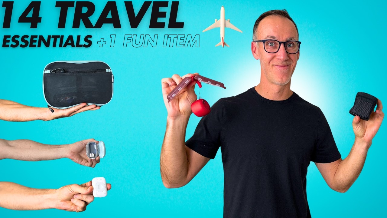 14 Travel Essentials for 2025 + 1 Fun Item for an EPIC Adventure!