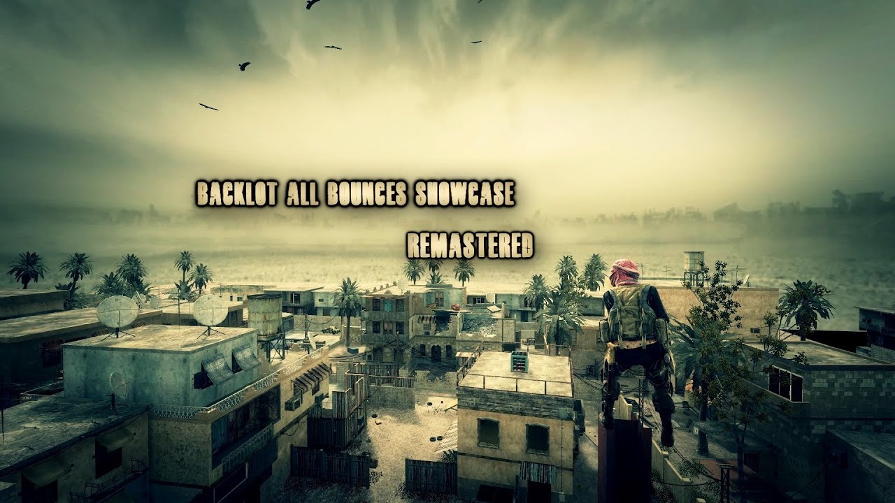 Backlot - CoDJumper CoD4 All Bounces Showcase  Re-upload!