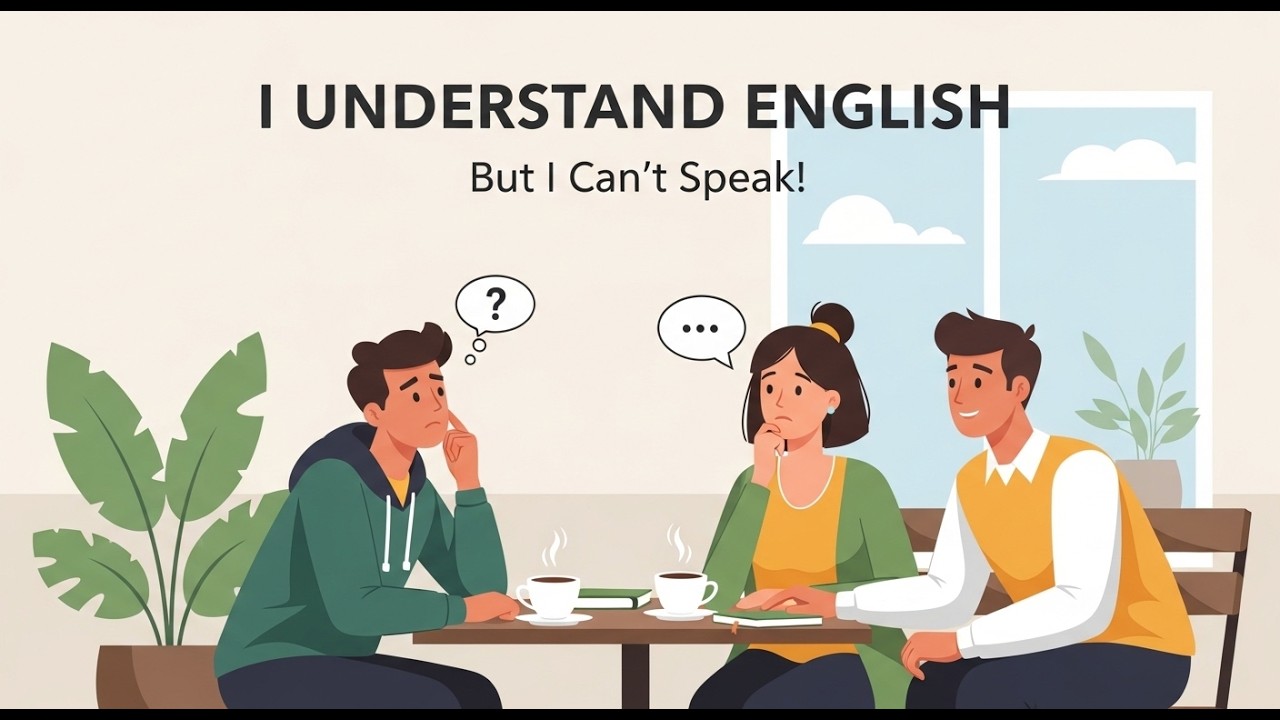Why You Understand English But Can't Speak It | Speak English Easily