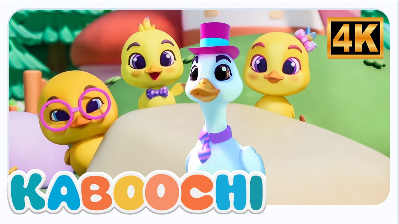 Kaboochi Kids Пять маленьких утят Песенка и другие стишки для детей