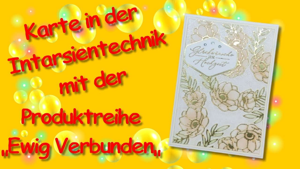 Intarsienkarte mit dem Produktpaket 