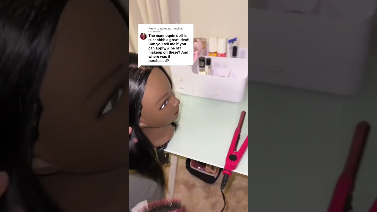 Affordable mannequin head for hair styling