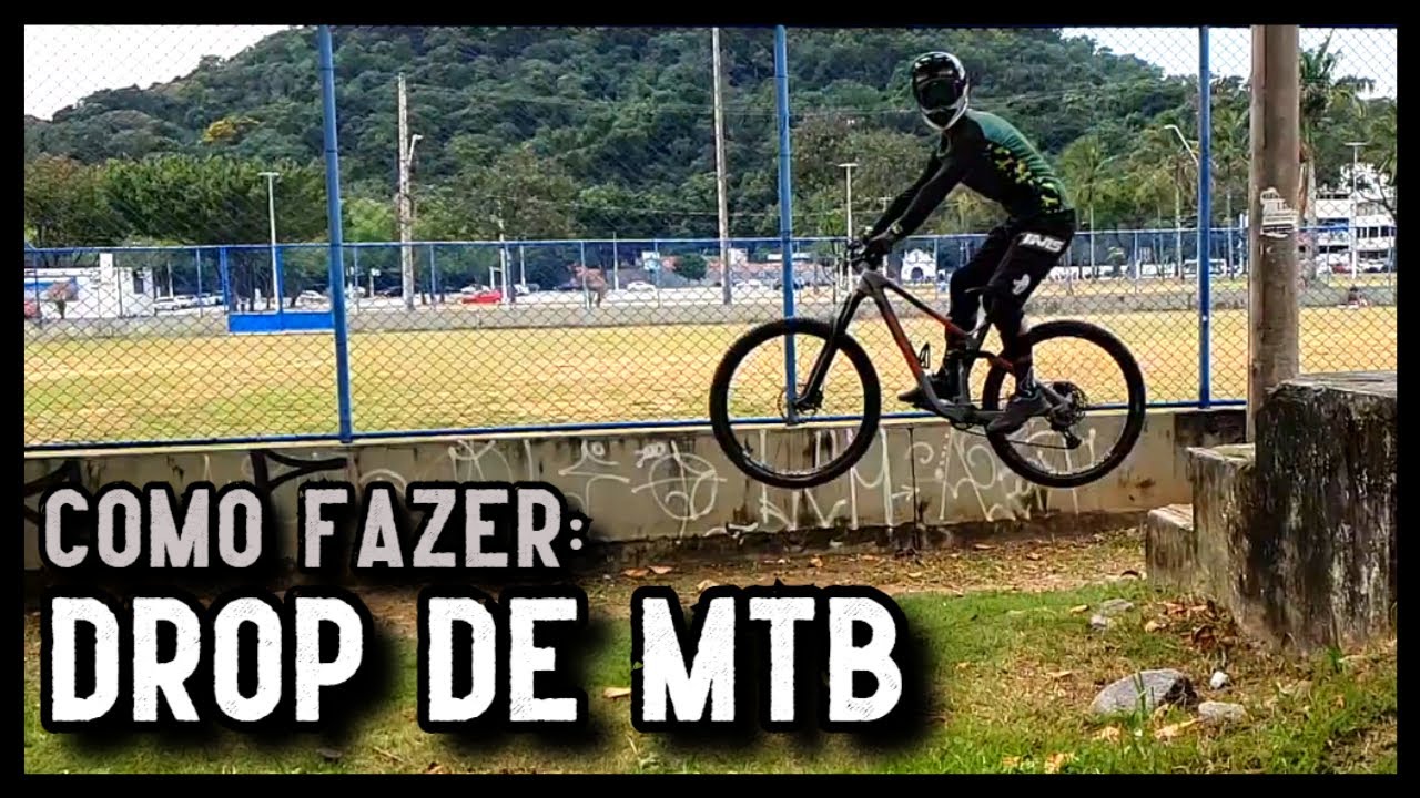 DROP DE MOUNTAIN BIKE - TECNICA DE PILOTAGEM MTB