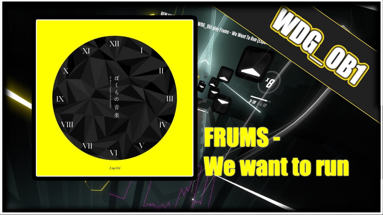 This song is beautiful | Frums - We Want To Run | 69.8% | Waterbottle317 | Beat Saber