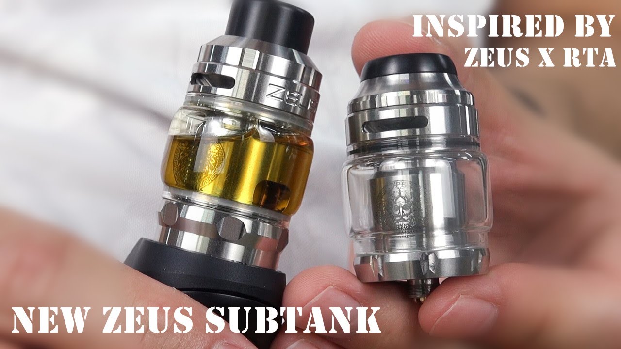 New Geekvape Zeus Leakproof Subohm Tank w/ MESH coils | Full Review