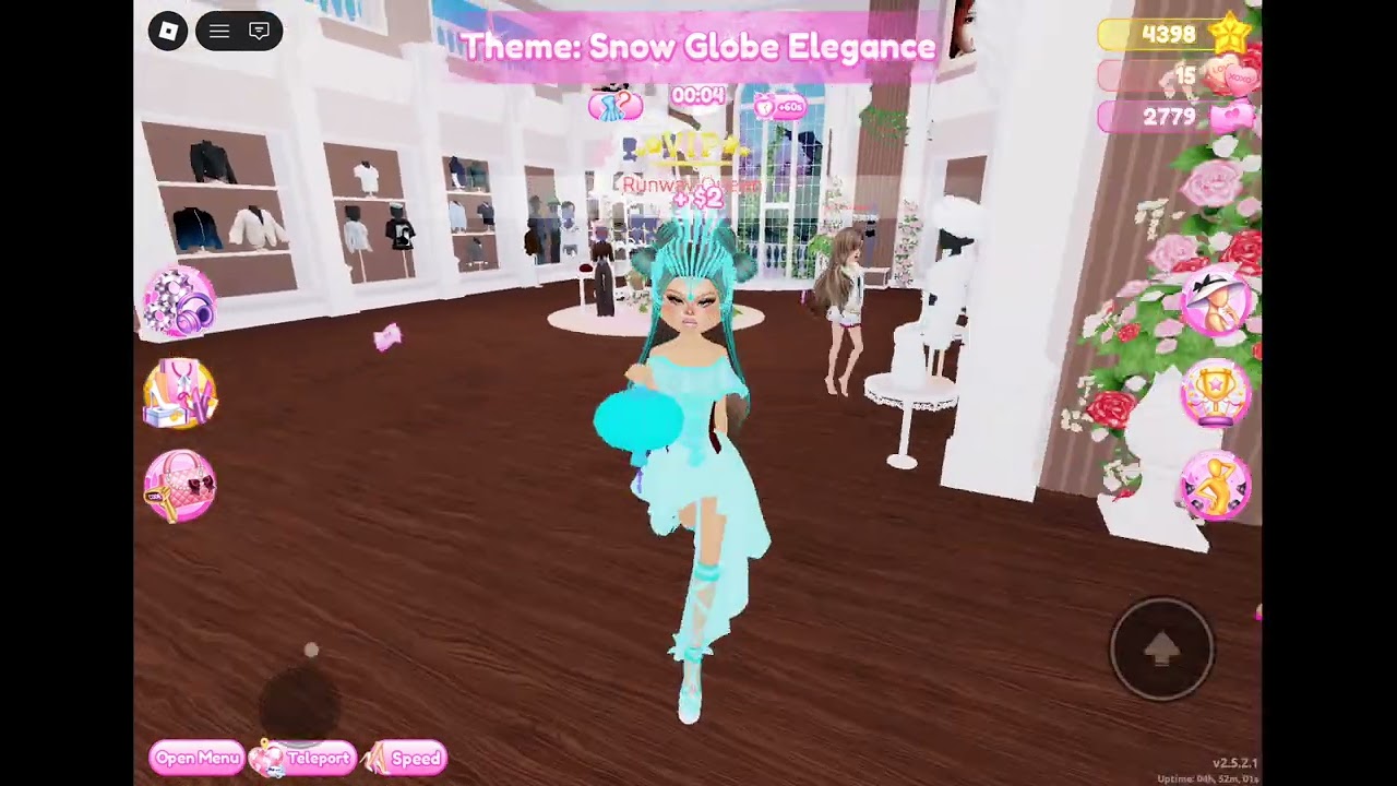 Playing dress to impress until I get first second or third