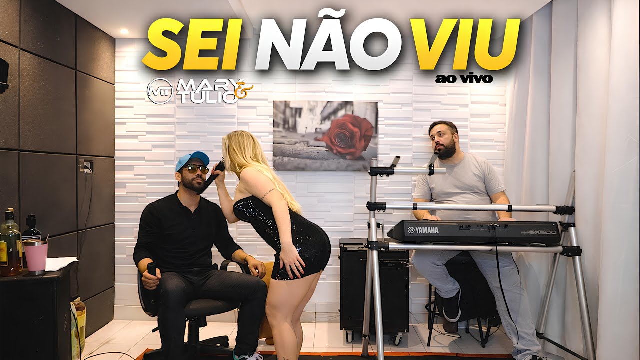 MARY e TÚLIO - Sei Não Viu (COVER) ao vivo