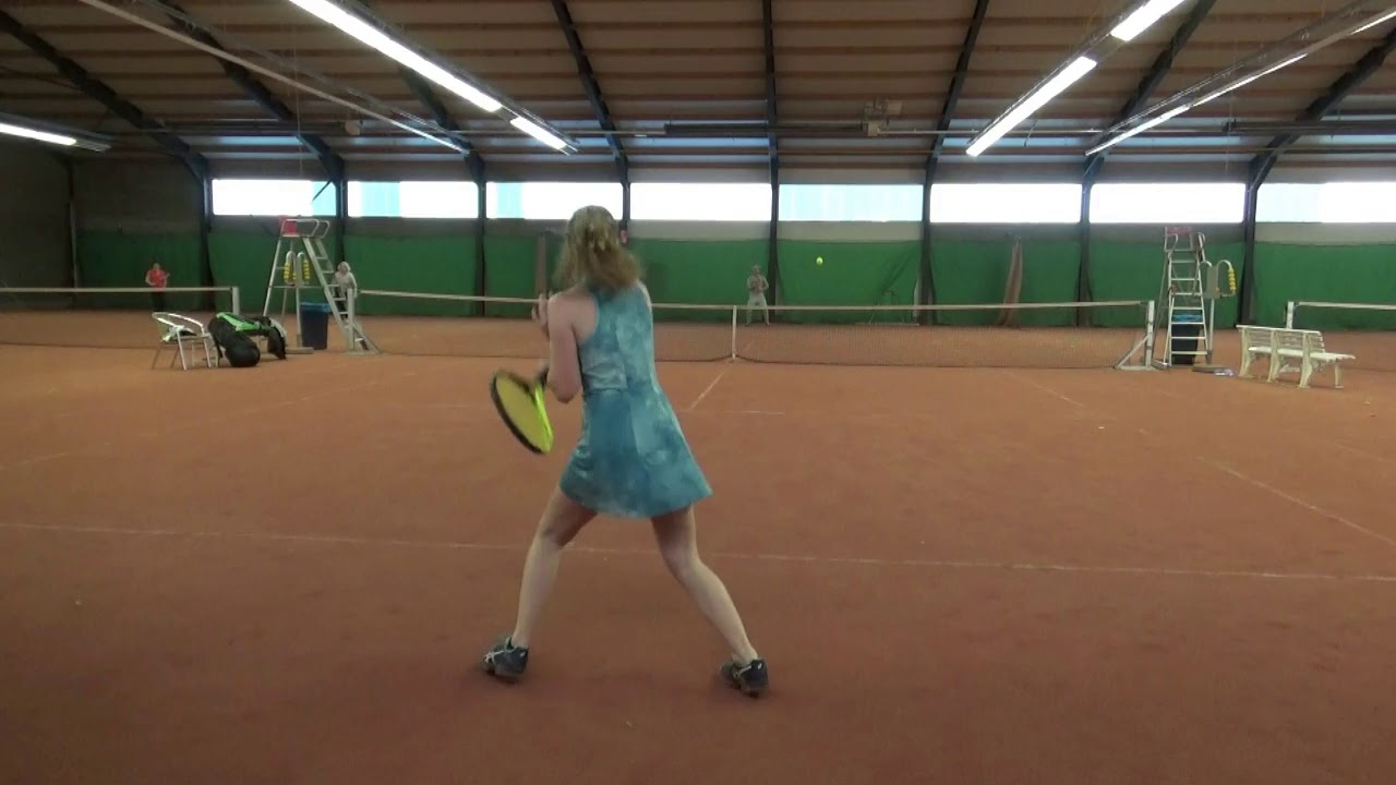 College Tennis Studiebeurs OverBoarder - Saskia Vogelzang