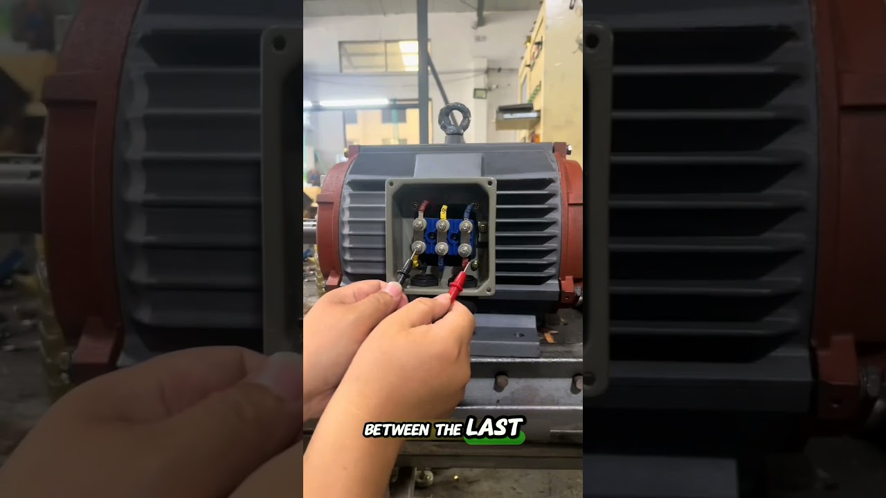 How to Test a Three-Phase Motor with a Multimeter &ndash; Simple Guide! #motors #motorrepair #motortesting
