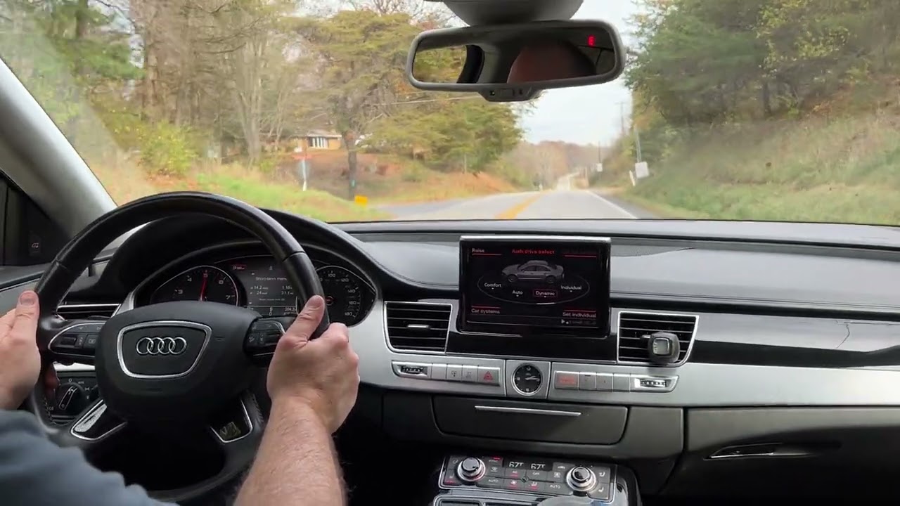 Audi A8L W12 WOT 0-80 mph #wot #fast #audicar
