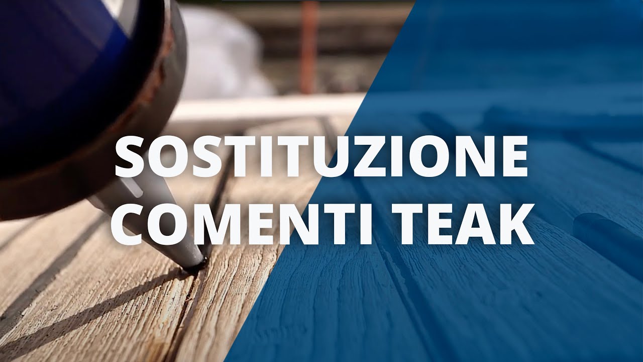 Come Sostituire e Riparare i Comenti del Teak con Sikaflex