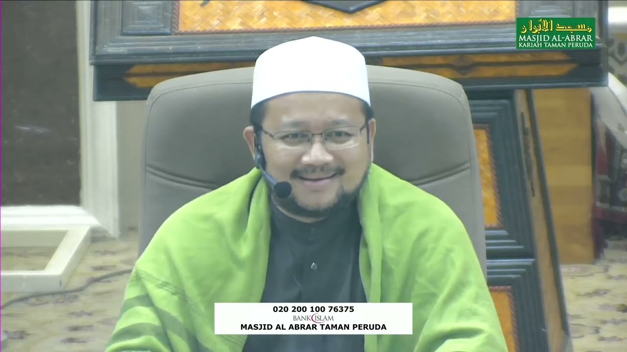 13 Jun 2023M / 25 Zulkaedah 1444H Kuliyah Maghrib Bersama Ust. Dr. Jazmi Md Isa