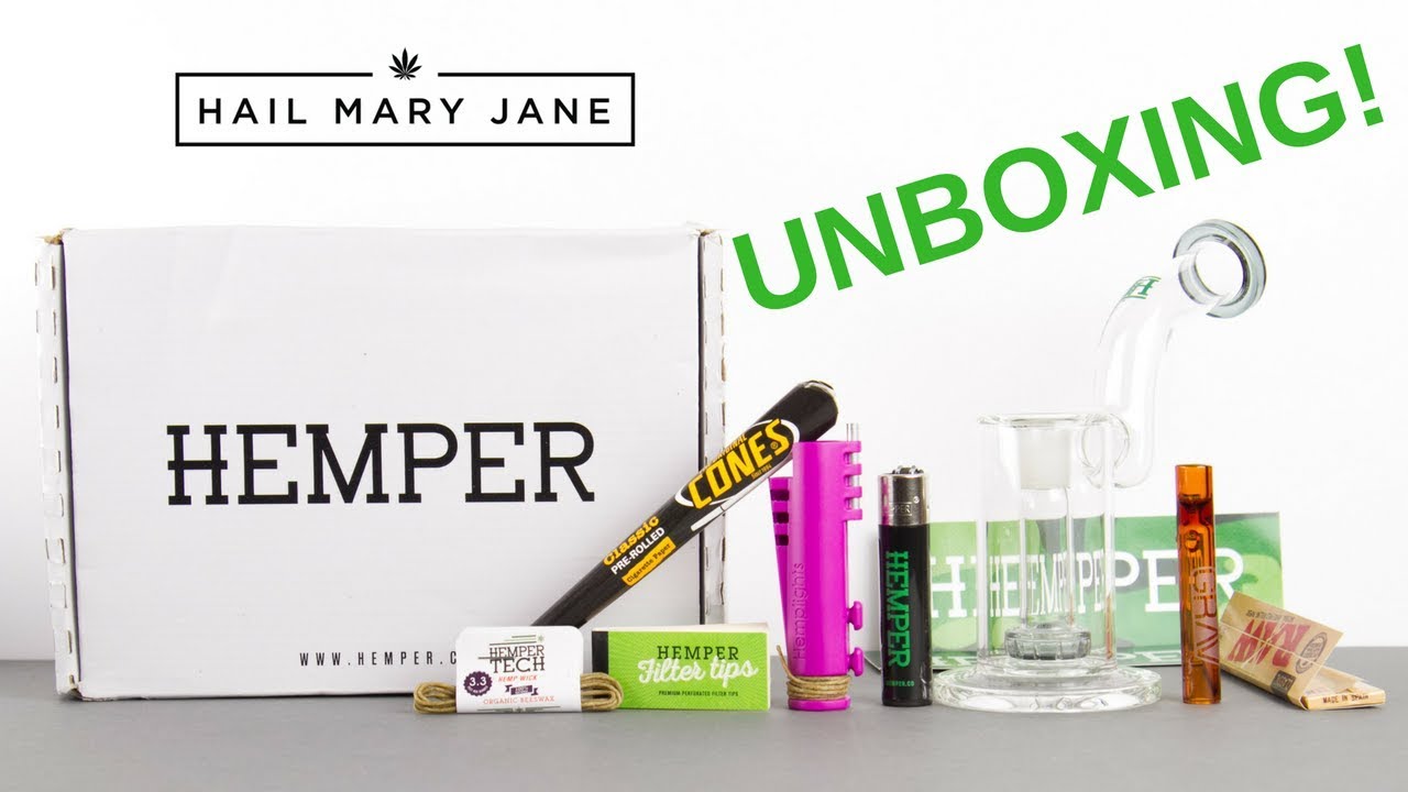 Hemper Box UNBOXING - Hail Mary Jane