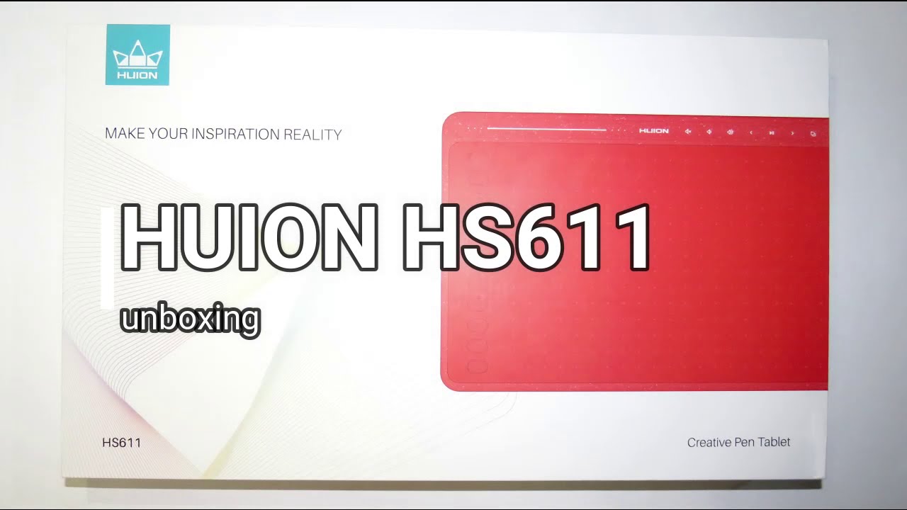 Unboxing - HUION HS611 - Español