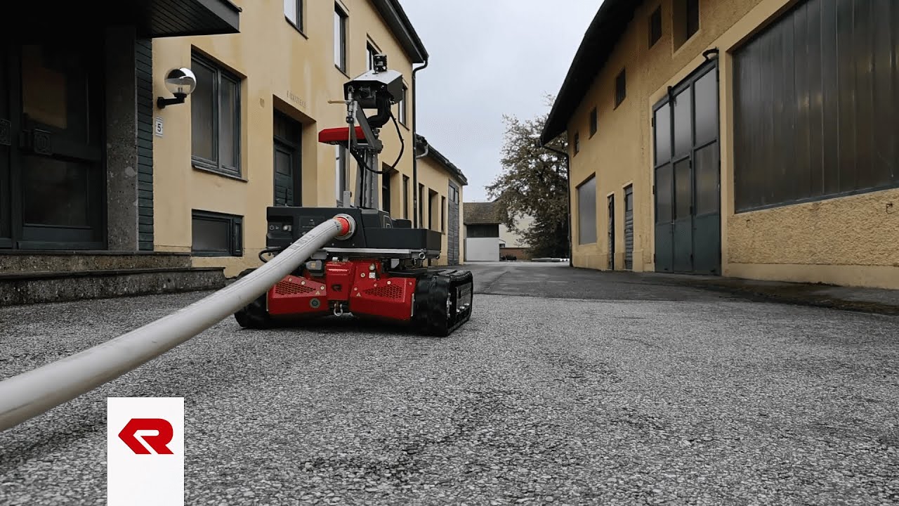 RTE Robot: Vollkompatible Steuerung des Feuerwehrroboters - Rosenbauer