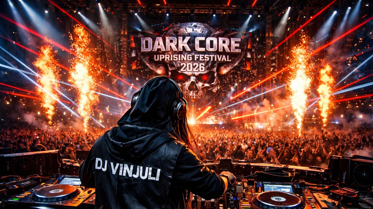 DJ VINJULI DARK CORE UPRISING FESTIVAL EDM DROP FOCUS 2026