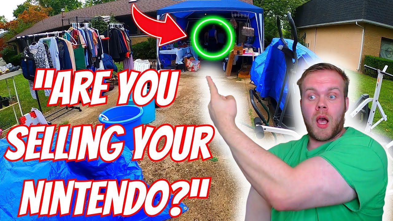 YOU NEVER HEAR THIS AT YARD SALES ANYMORE!