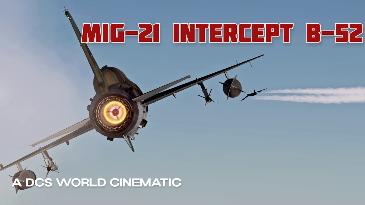 DCS Cinematic: Soviet MiG-21 intercept B-52
