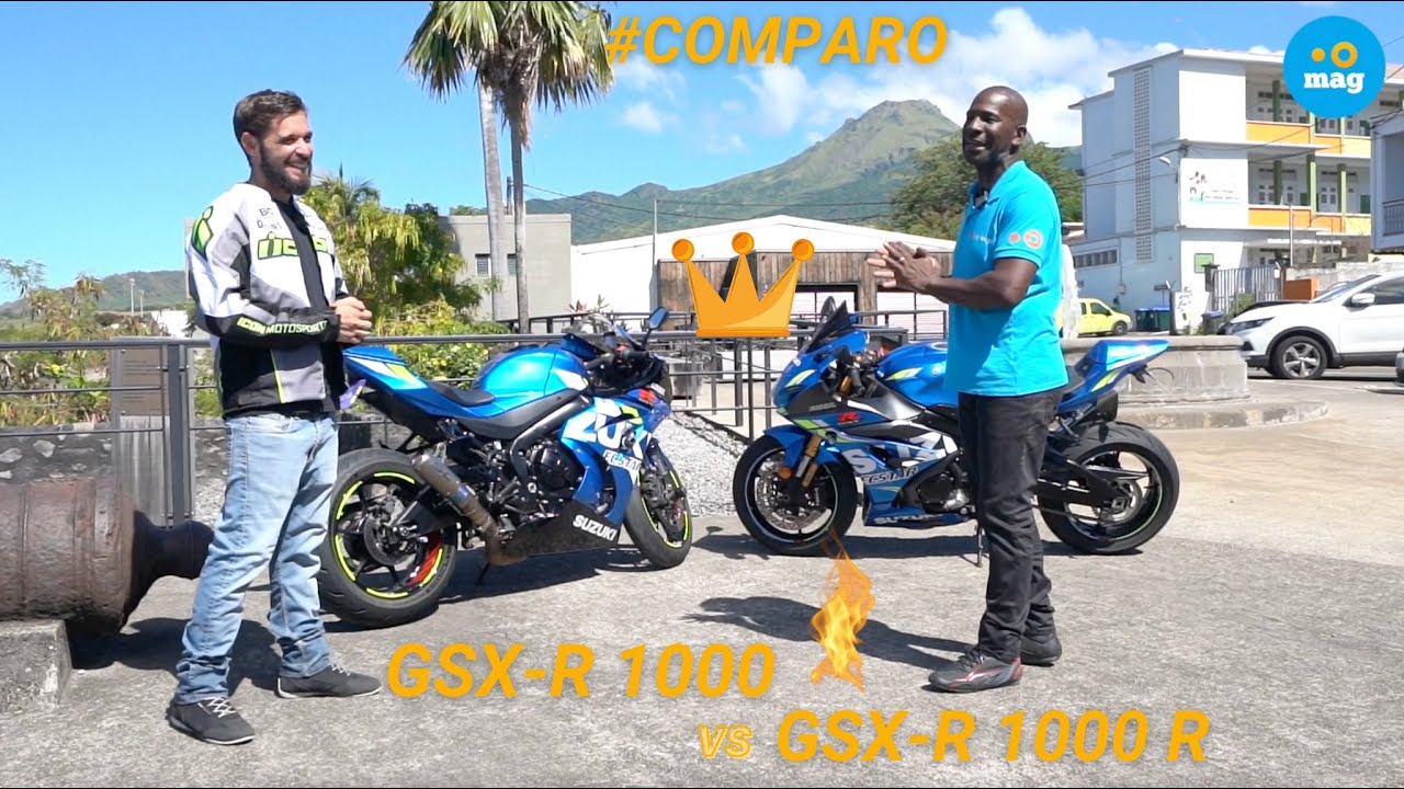 💥🔥🔥#COMPARO : Suzuki GSX-R 1000 vs GSX-R 1000 R💥🔥🔥