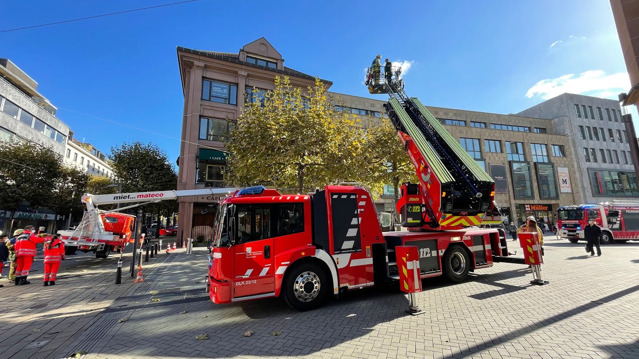 Hubsteiger-Unfall auf Kiliansplatz