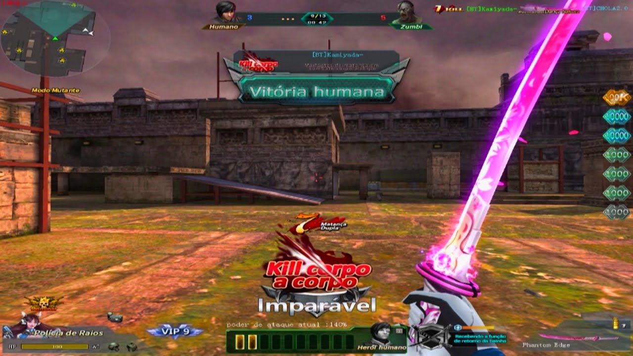 Battle Teams - Frente Mágica Skin (Dança Sakura) - Phantom Blade Skin (Sakura Dance)