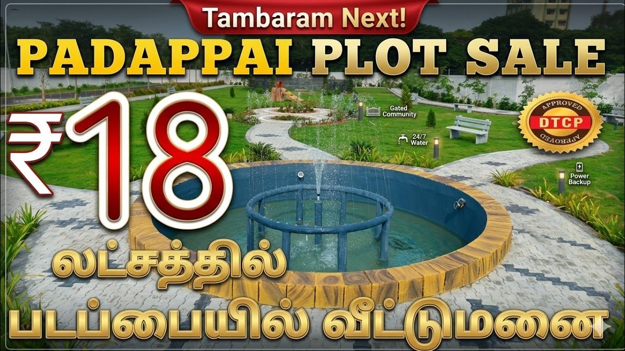 Villa Plots Sale Padappai Chennai Ready To Move Premium Project