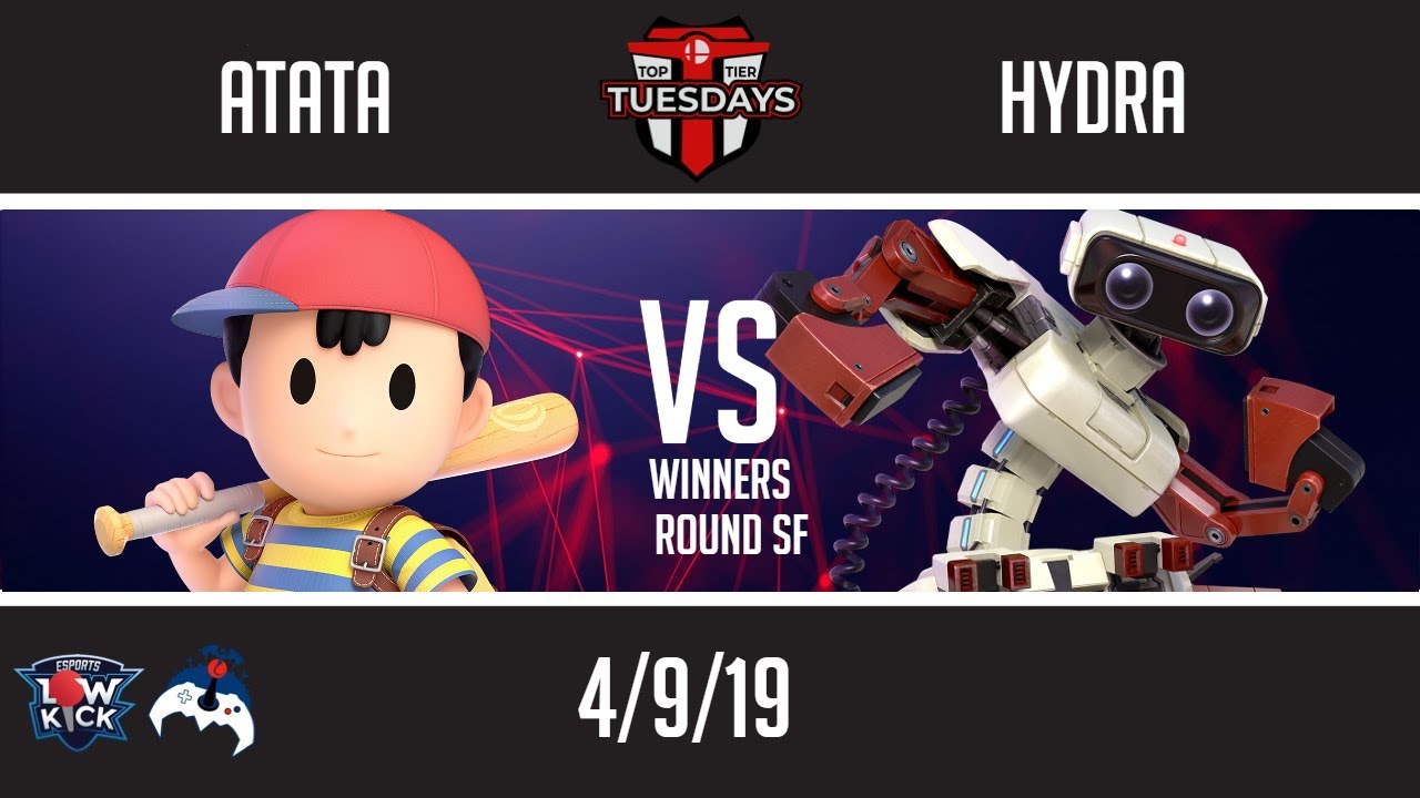 Top Tier Tuesday #28 ATATA(Ness) vs Hydra(ROB) WSF