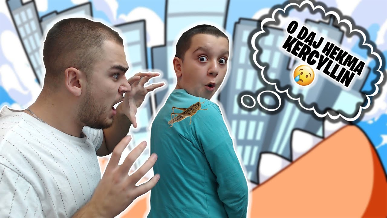 Jusufit ju ngjit ne shpind ni Kercyll AHAHAHHA !!!