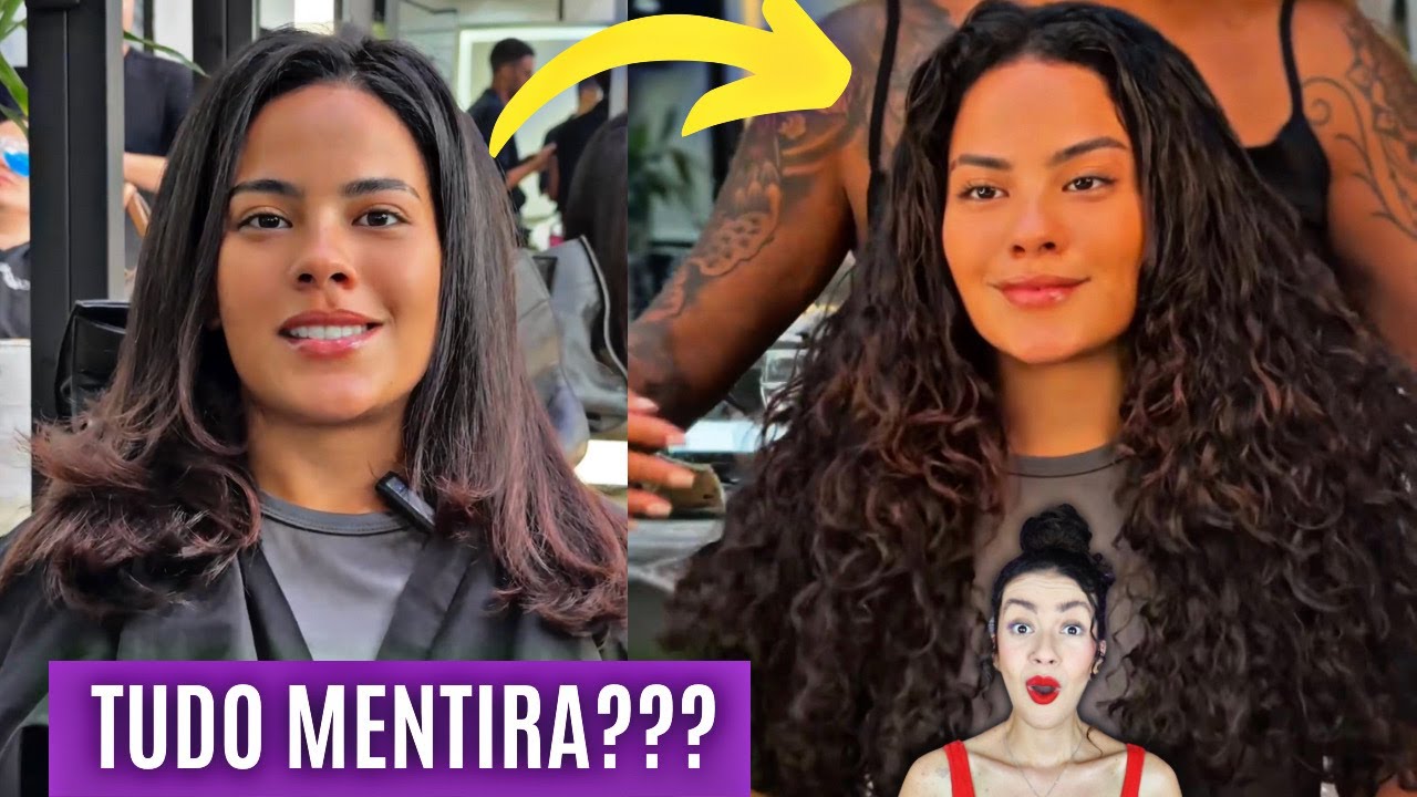 BELLA CAMPOS SOFREU ALISAMENTO TÉRMICO! O VERDADEIRO CABELO DA ATRIZ SEM MEGAHAIR, VEJA!