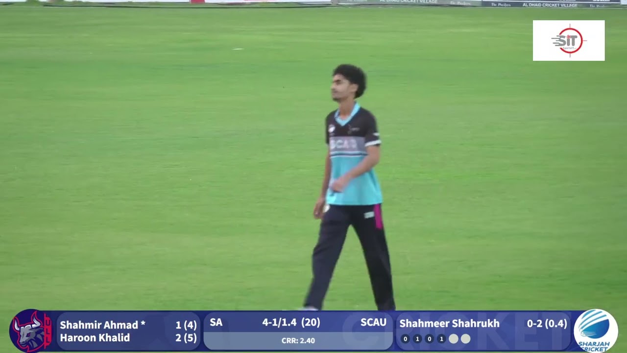 Simbah Academy vs Sharjah Cricket Academy U14