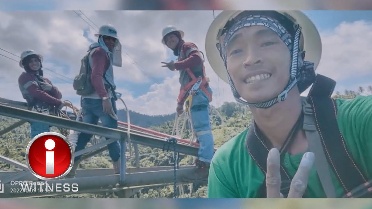 Beteranong lineman, inspirasyon ang kanyang ama at pamilya sa pagtatrabaho | I-Witness