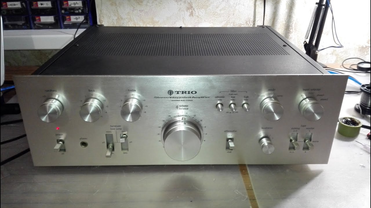 TRIO  KA-7300 ремонт . апгрейд