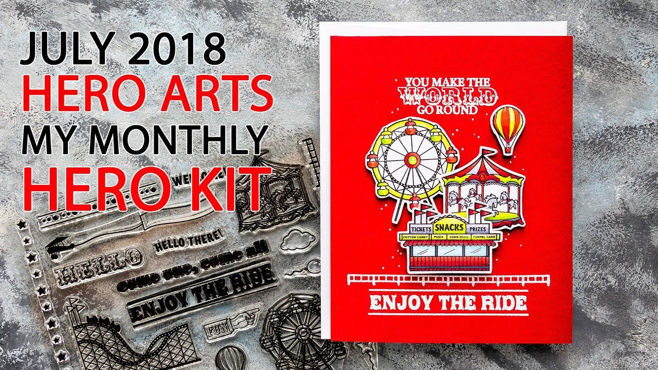 July 2018 My Monthly Hero – Country Fair Cards
