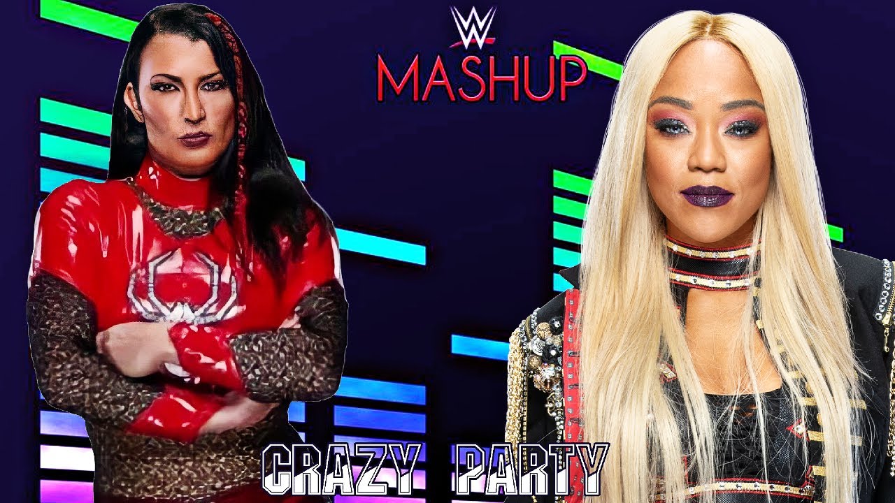 WWE Mashup | Crazy Party | Victoria and Alicia Fox Theme Song Mix